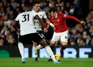 Alejandro Garnacho came on with 20 minutes remaining in the game and gave Manchester United the win