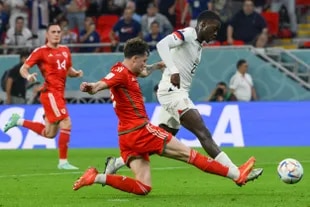 Timothy Weah and the moment he scored the goal against Wales for the United States, for Group B