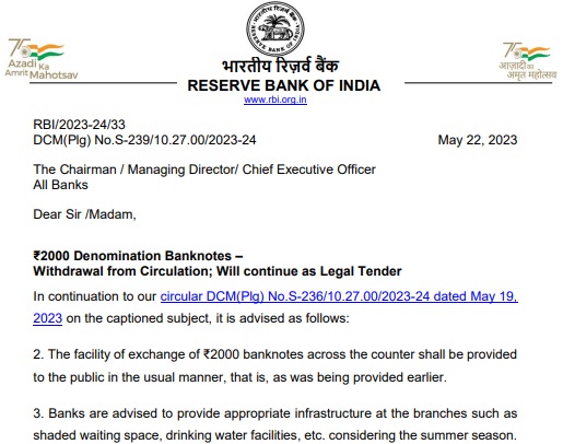 RBI Clean Note Policy